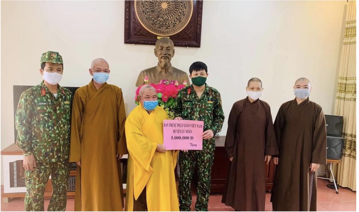 Hà Nam: Ấm áp những tấm lòng thiện nguyện, tương thân, tương ái của Phật giáo Hà Nam trong mùa dịch