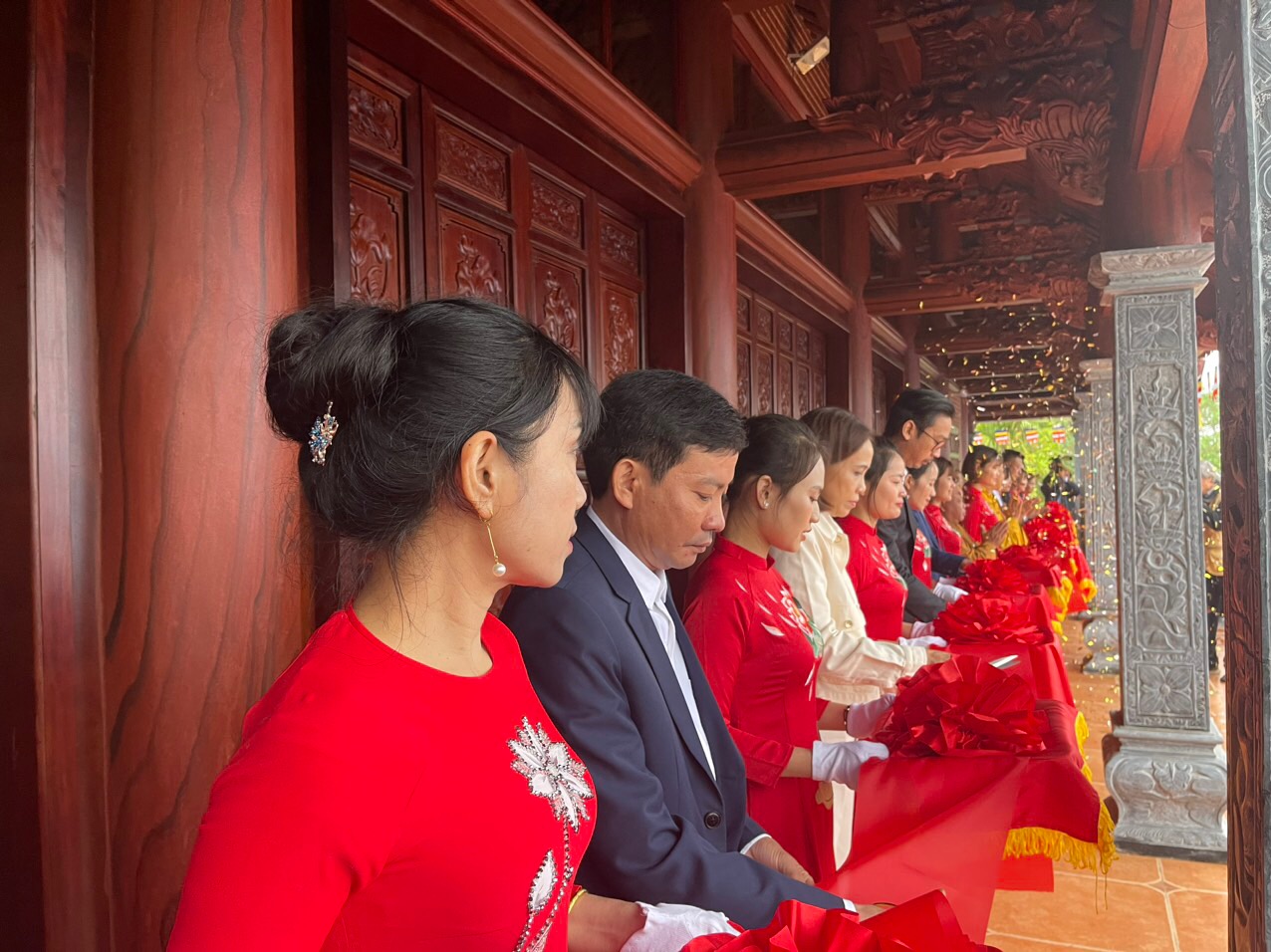 Huyện Lý Nhân:Đại lễ cắt băng khánh thành chùa Vĩnh Khánh