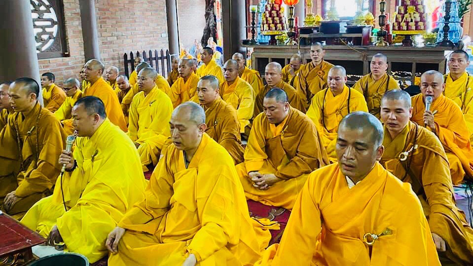   Trụ sở Tỉnh Hội Phật giáo Hà Nam tác pháp An cư cho 150 hành giả mùa Hạ năm 2020 - PL.2564