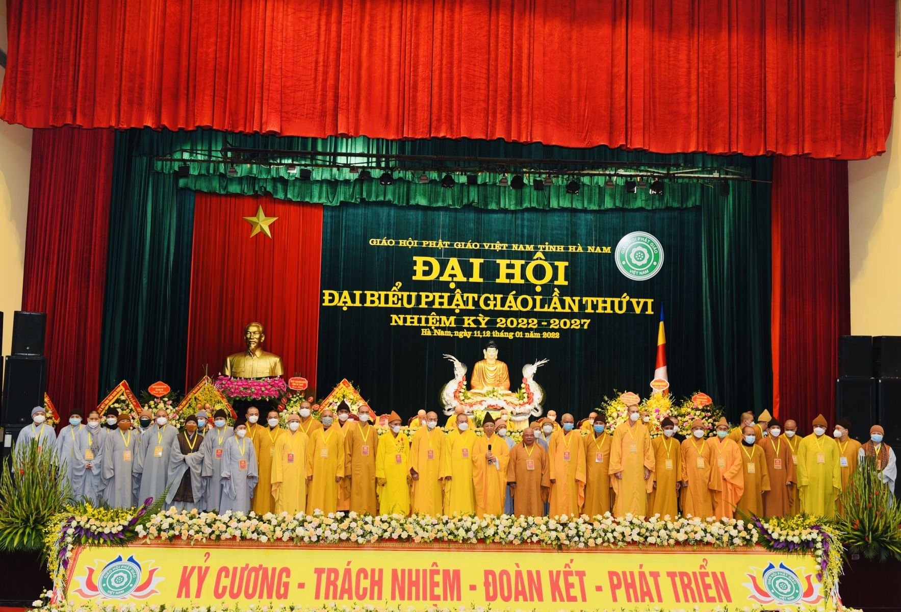 Đại hội đại biểu Phật giáo tỉnh Hà Nam lần thứ VI, nhiệm kỳ 2022-2027