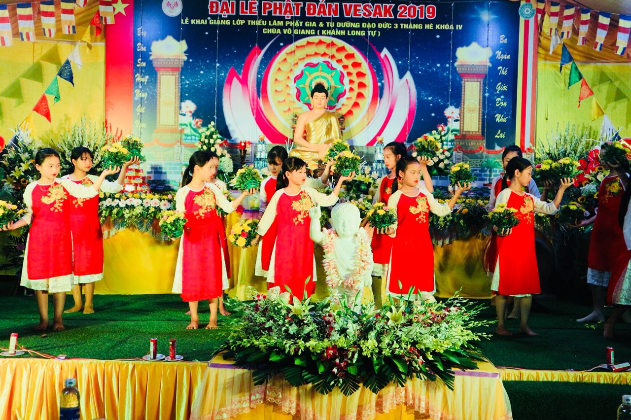 Thanh Liêm: Chùa Võ Giang tổ chức Đại lễ Phật đản PL.2563