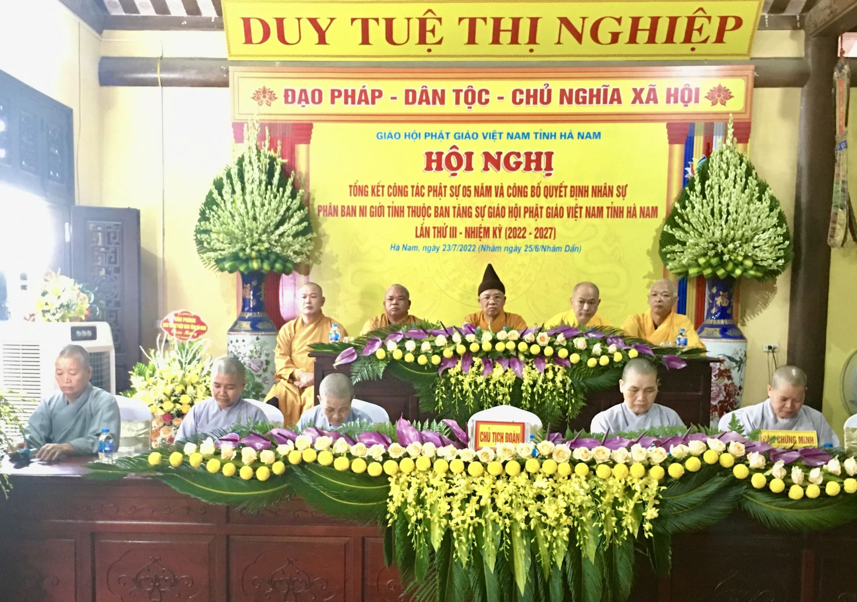 Lễ Ra mắt Phân ban Ni giới Phật giáo tỉnh Hà Nam
